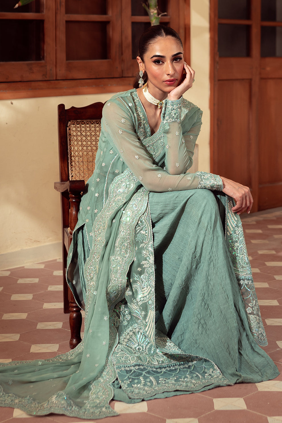 Neeshay | Dastaan Luxury Chiffon | Heer - House Of Anaya