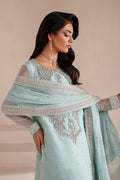 Alizeh | Aymal Handcrafted Luxury Formals | AF-BHM-4063-Azure
