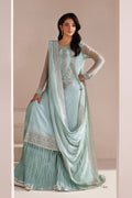Alizeh | Aymal Handcrafted Luxury Formals | AF-BHM-4063-Azure