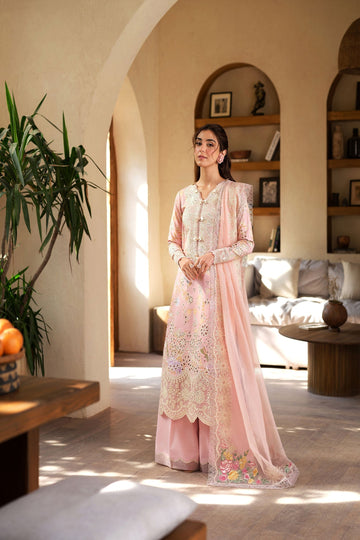 Maryam Hussain | Luxury Lawn 25 | Dimple - House Of Zarish