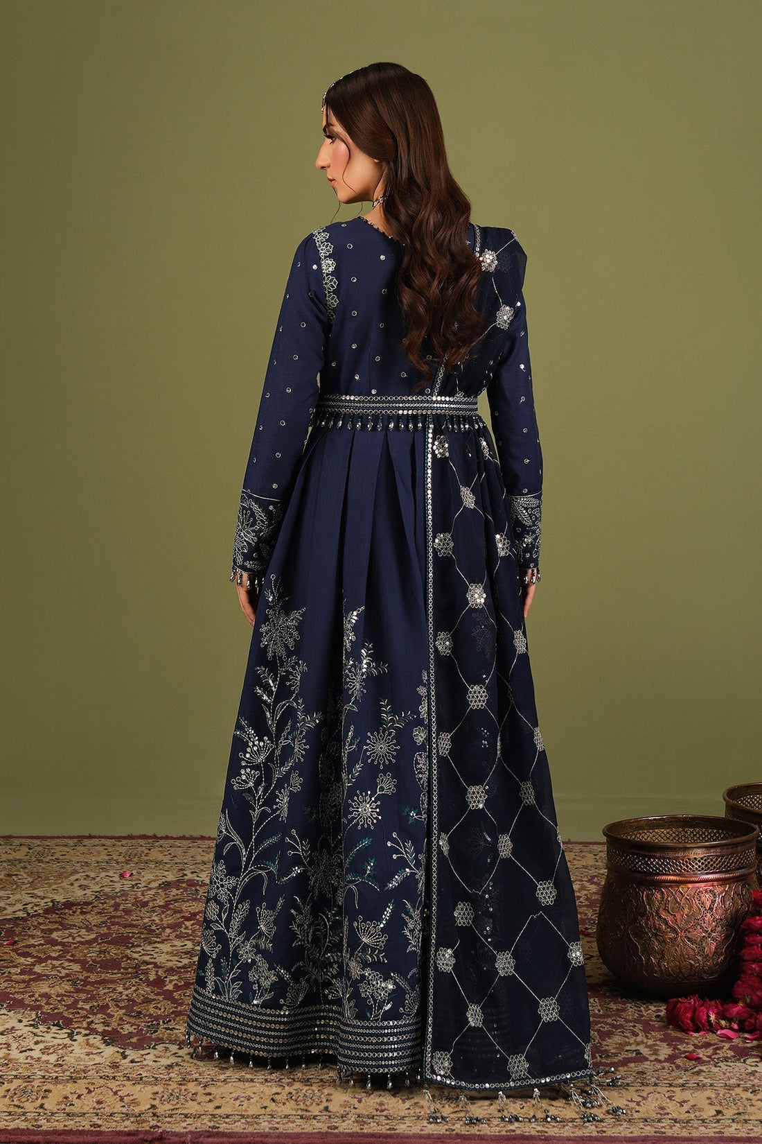Alizeh | Luxe Raw Silk | AF-RS-11-Abaan