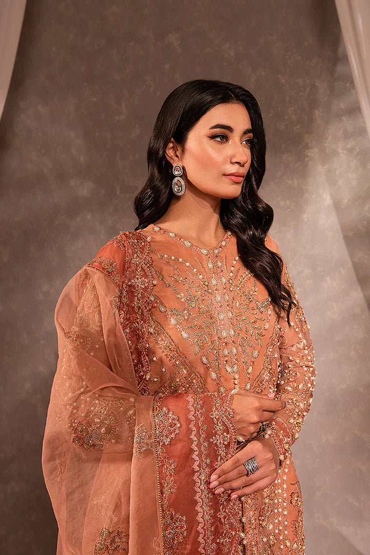Maria Osama Khan Dastaan Festive Formal 3Pc Suit DS-02 Aarzoo - Riwayat-e-khas