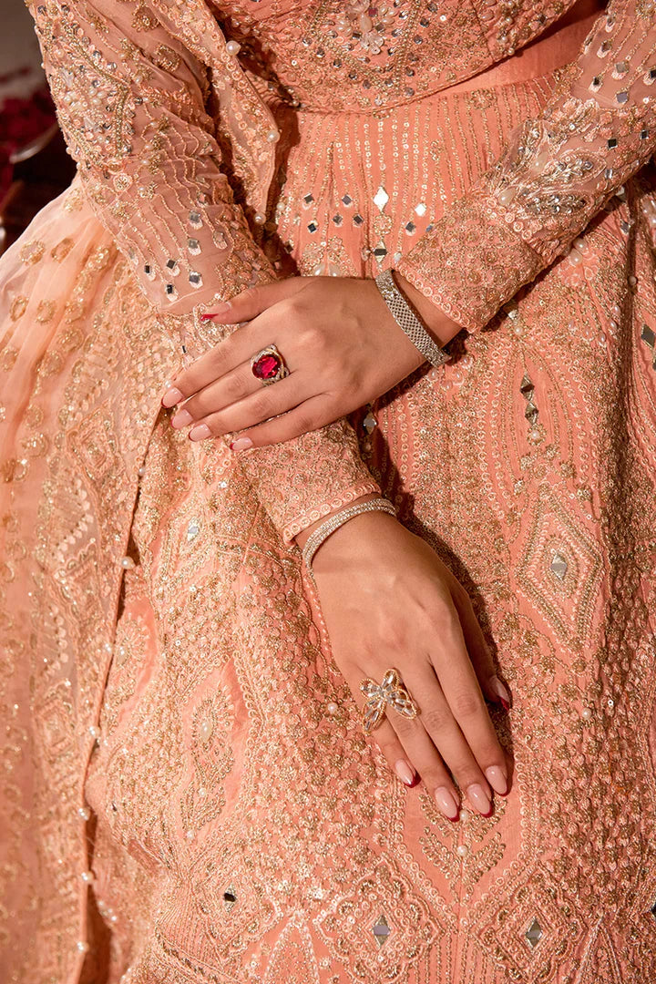 Maria Osama Khan Dastaan Festive Formal 3Pc Suit DS-04 Roshan - Riwayat-e-khas