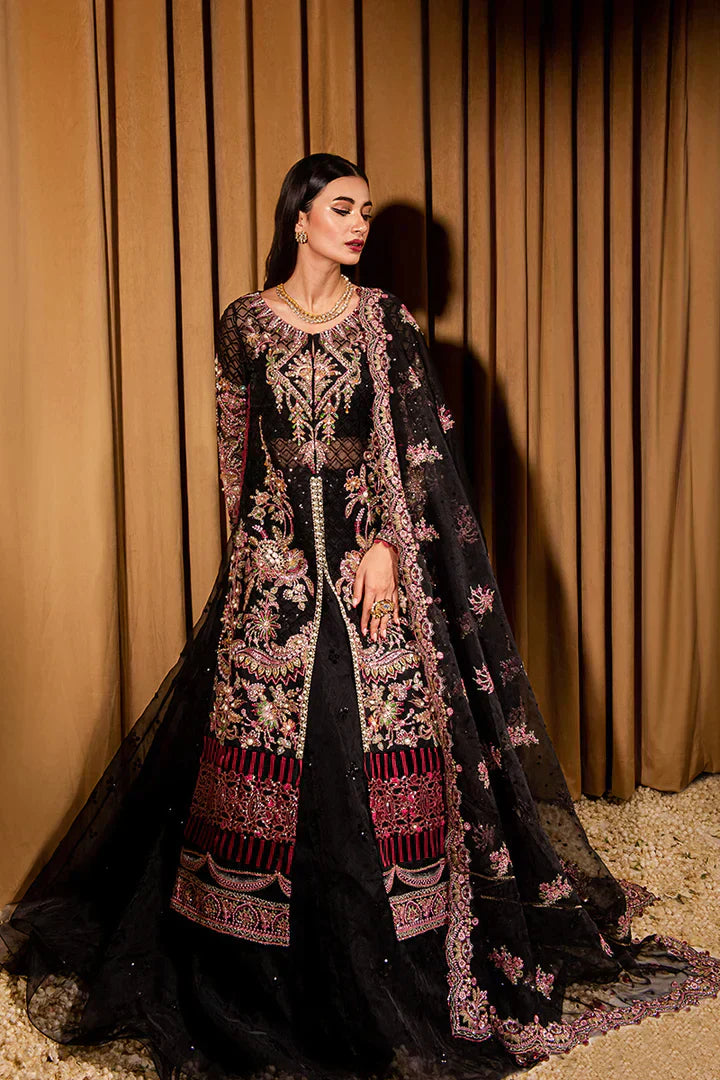Maria Osama Khan Dastaan Festive Formal 3Pc Suit DS-08 Raunaq - Riwayat-e-khas