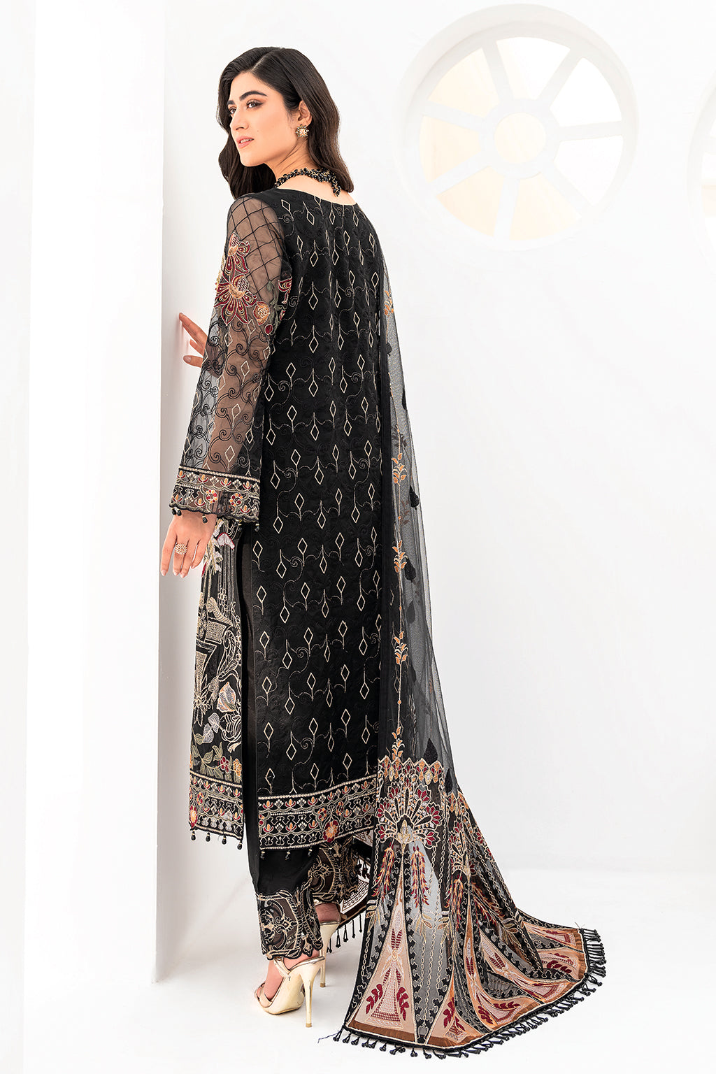 Ramsha | Minhal Organza Collection | M-803 - House Of Anaya