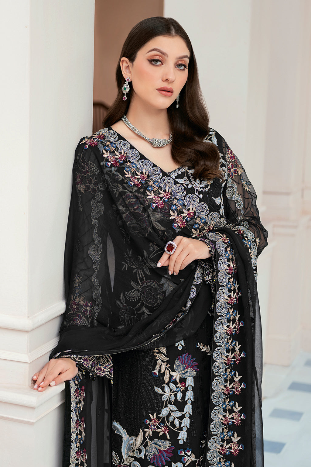 Ramsha | Rangoon Chiffon Collection 24 | D-906 - House Of Anaya