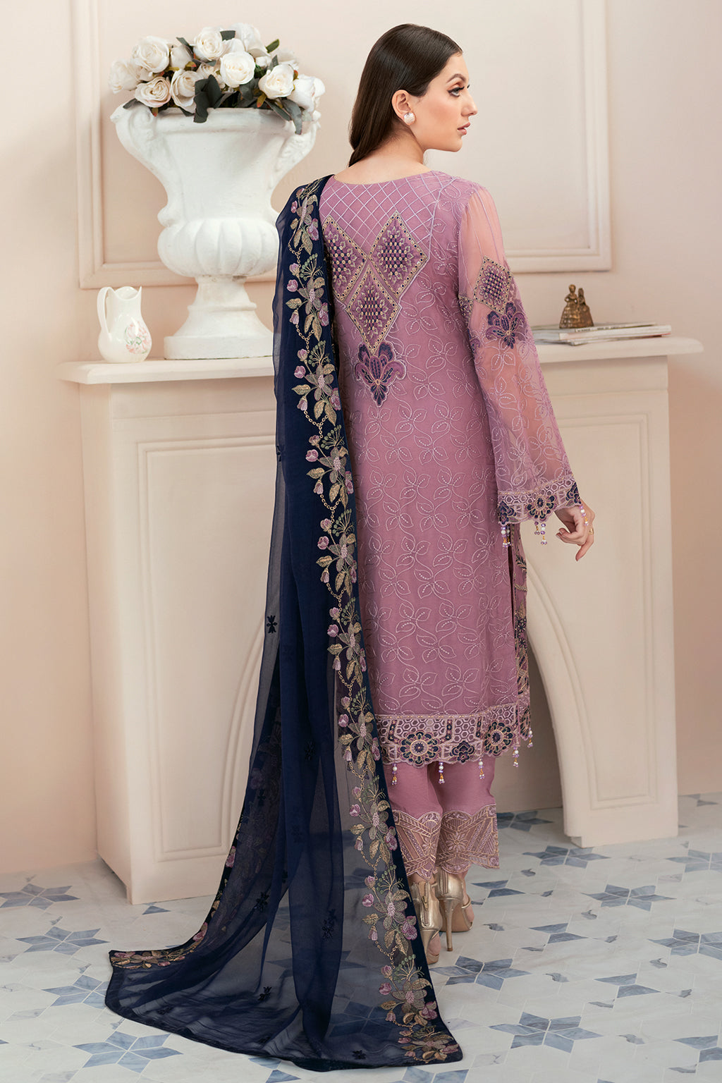Ramsha | Rangoon Chiffon Collection 24 | D-910 - House Of Anaya