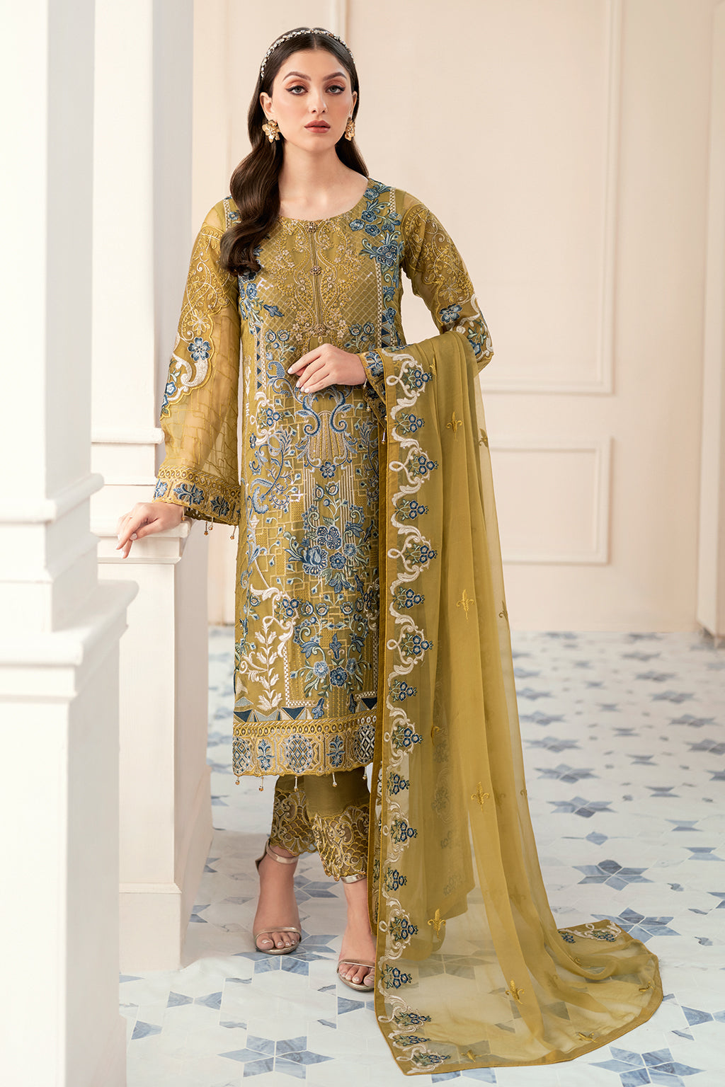 Ramsha | Rangoon Chiffon Collection 24 | D-903 - House Of Anaya