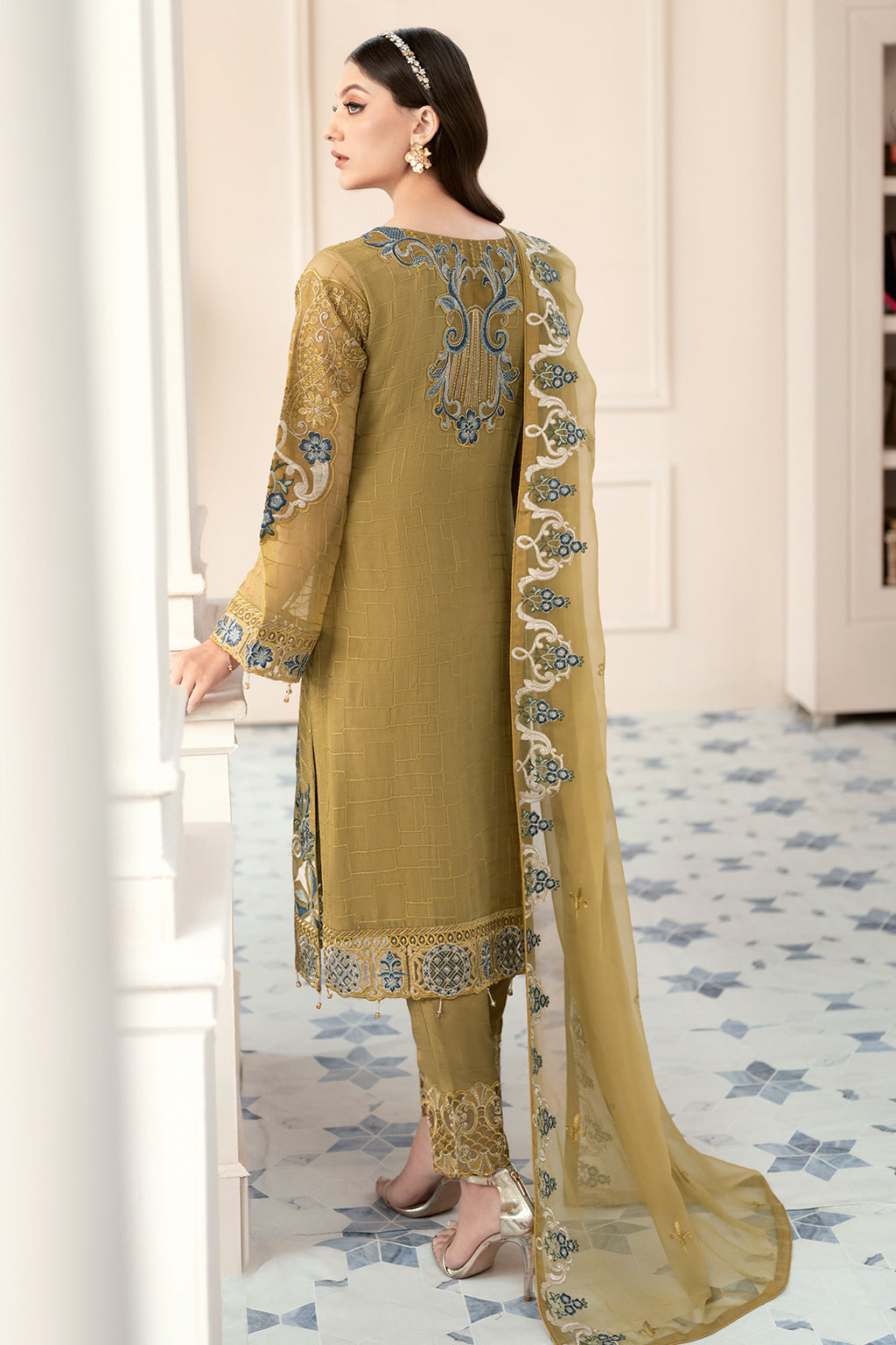 Ramsha | Rangoon Chiffon Collection 24 | D-903 - House Of Anaya