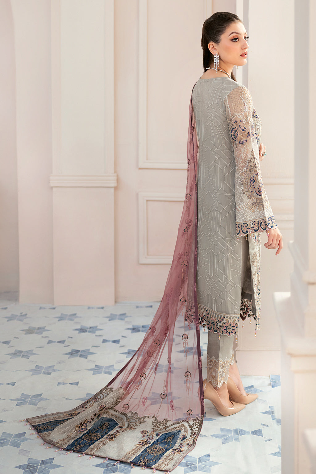 Ramsha | Rangoon Chiffon Collection 24 | D-907 - House Of Anaya