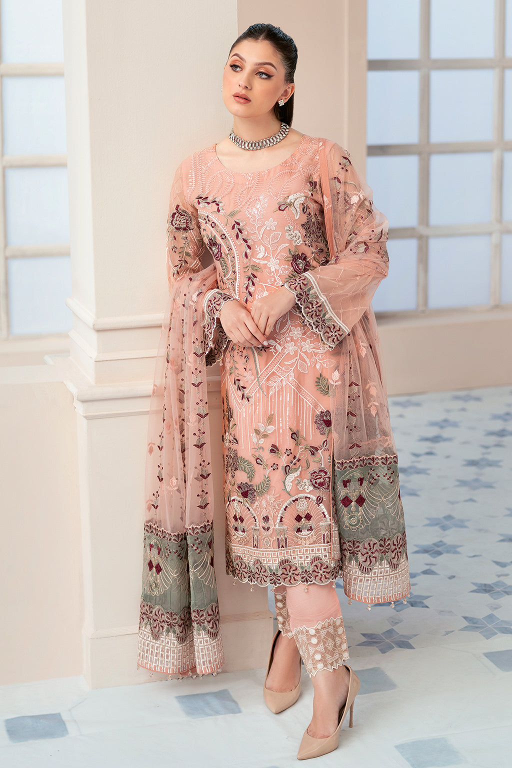 Ramsha | Rangoon Chiffon Collection 24 | D-901 - House Of Anaya
