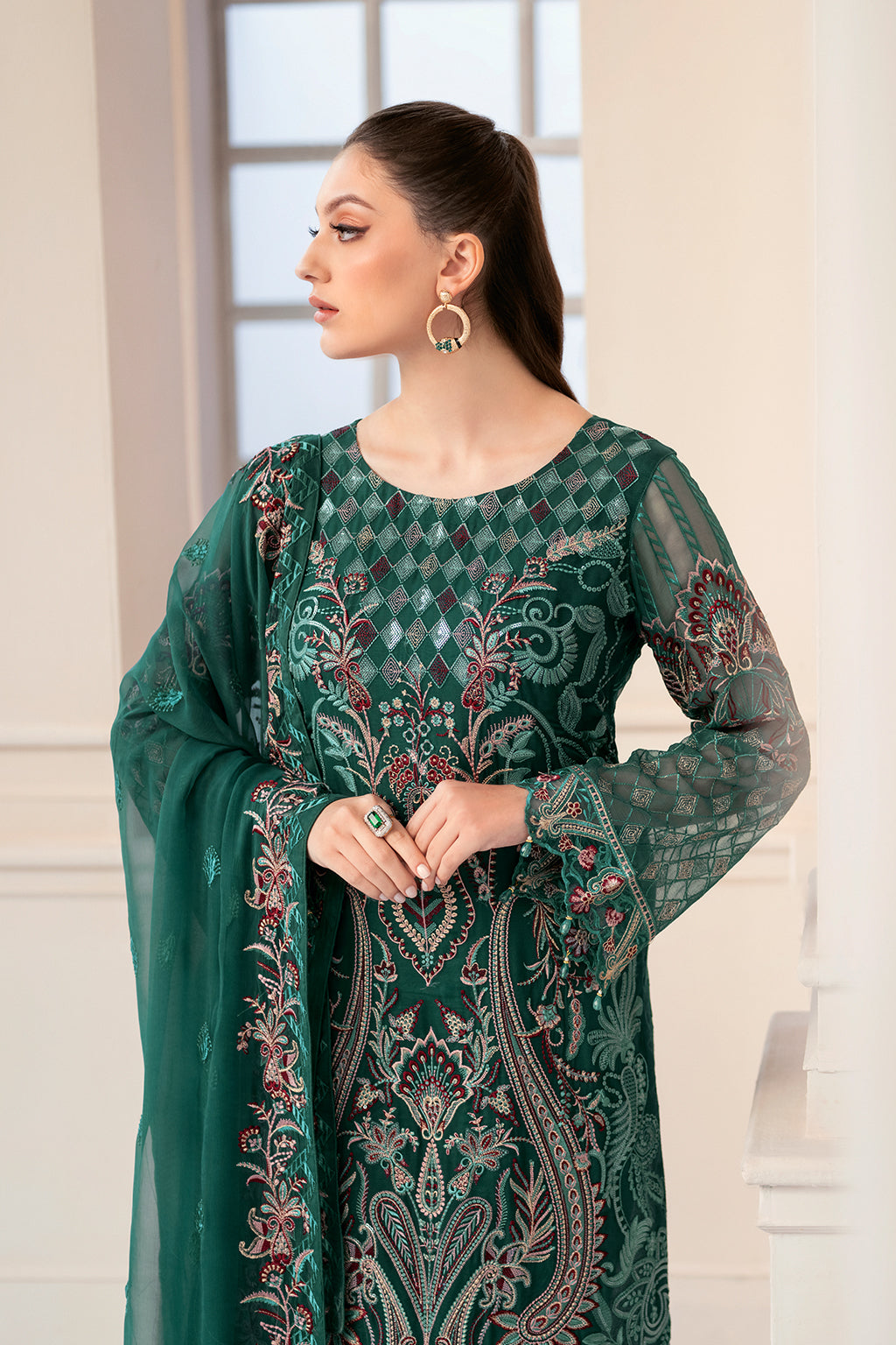 Ramsha | Rangoon Chiffon Collection 24 | D-908 - House Of Anaya
