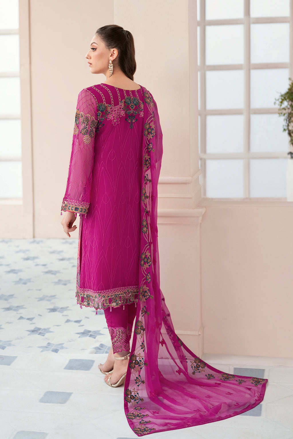 Ramsha | Rangoon Chiffon Collection 24 | D-912 - House Of Anaya