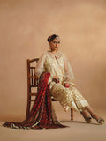 Nayab by Myeesha Embroidered Net Unstitched 3Pc Suit MF23-03 Dur-e-Najaf - Riwayat-e-khas