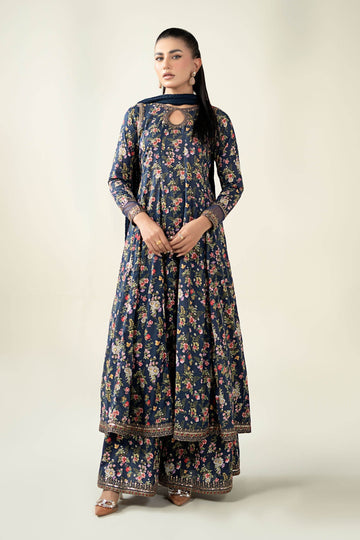 Maria B | Luxury Winter Pret 25 | DW-EA24-81R1-Blue