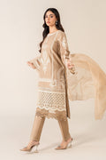 Maria B | Luxury Winter Pret 25 | DW-EA23-26R1-Coffee