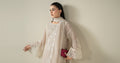 Maria B | Luxury Winter Pret 25 | DW-EA25-123-Off White