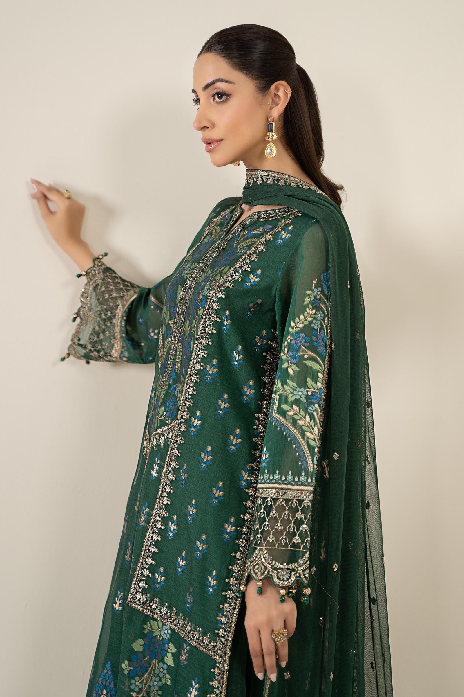 Maria B | Luxury Winter Pret 25 |DW-EA25-59-Green