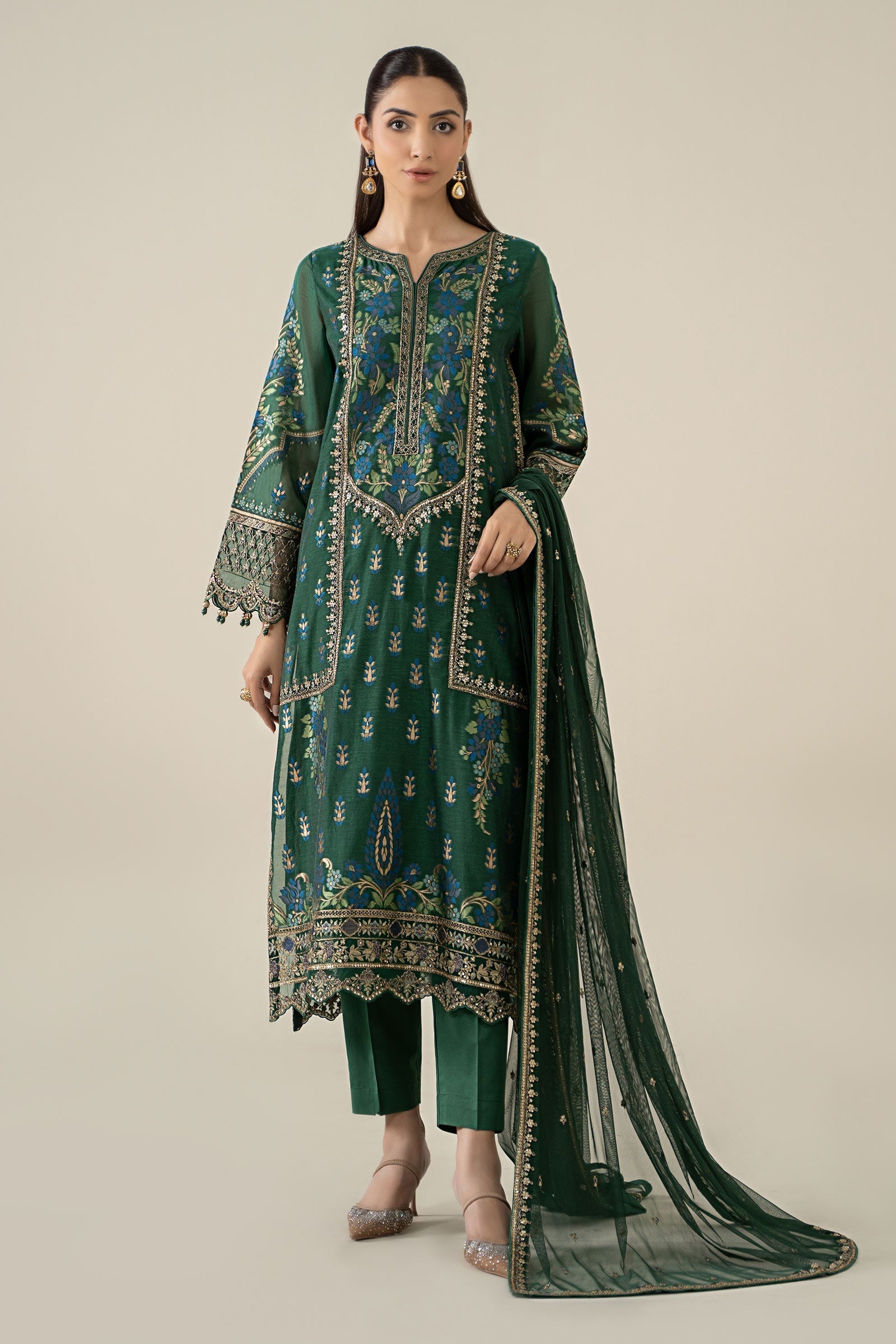 Maria B | Pre Fall 25 | Jacquard Suit 21