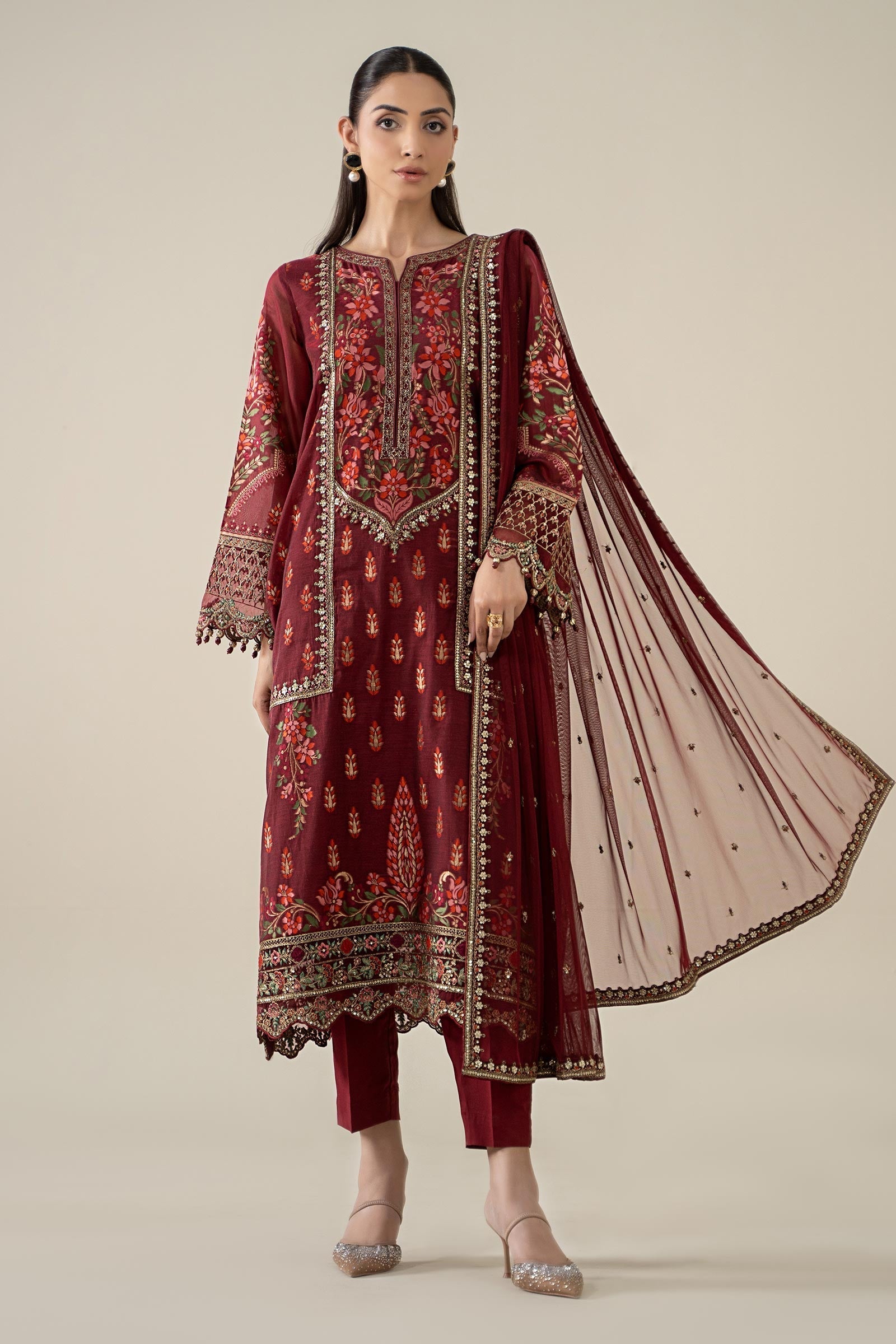 Maria B | Pre Fall 25 | Jacquard Suit 21