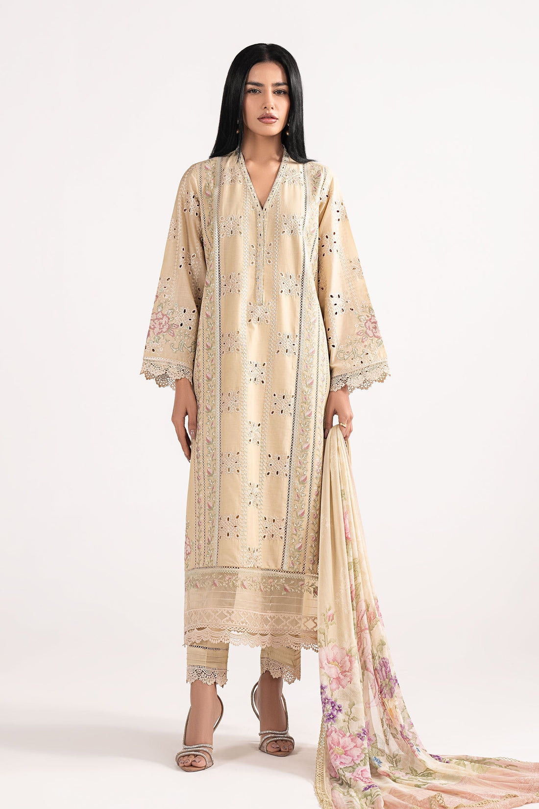 Maria B | Eid Collection 26 | 3 Piece Embroidered Lawn Suit