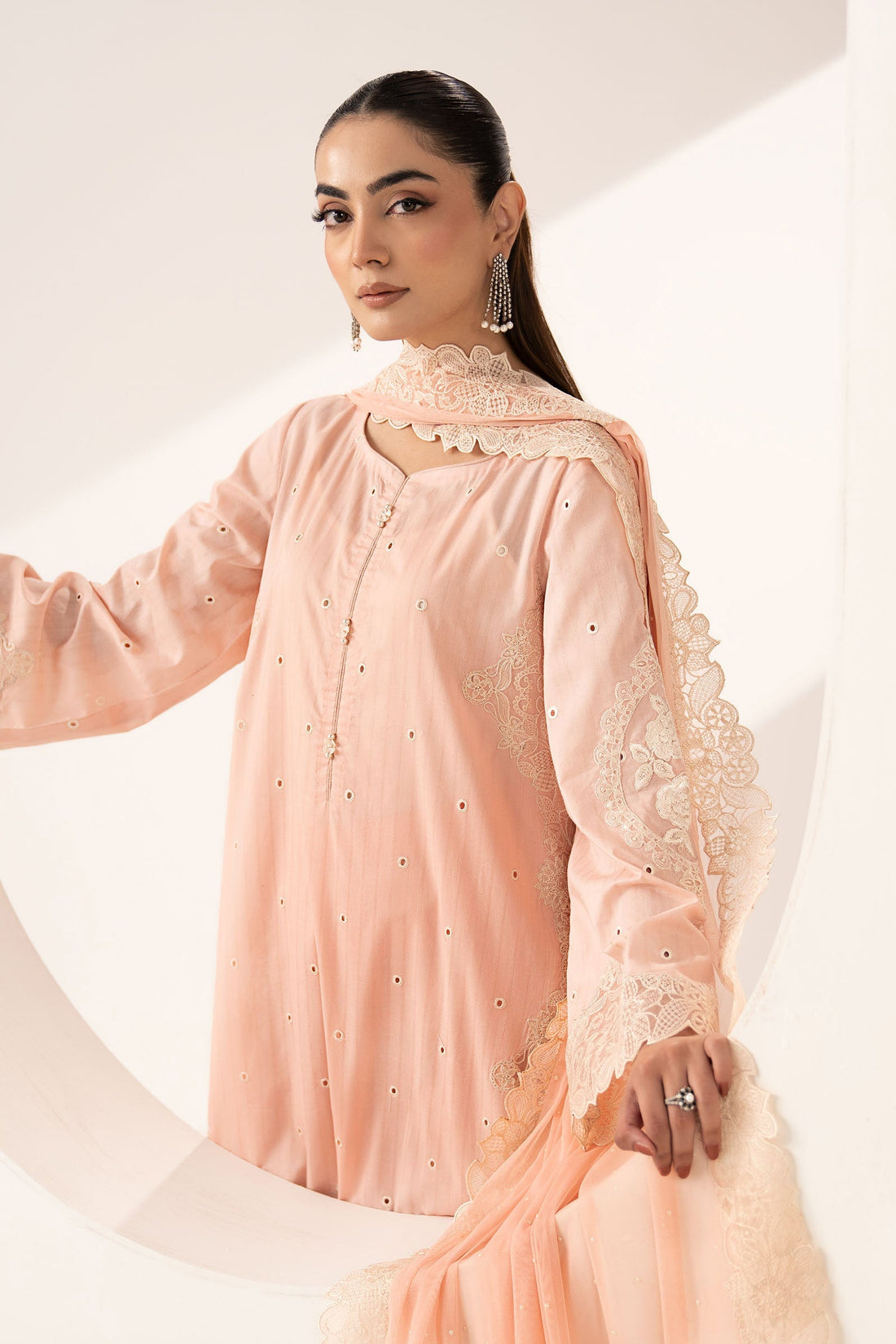 Maria B | Eid Collection 26 | 3 Piece Embroidered Dobby Lawn Suit