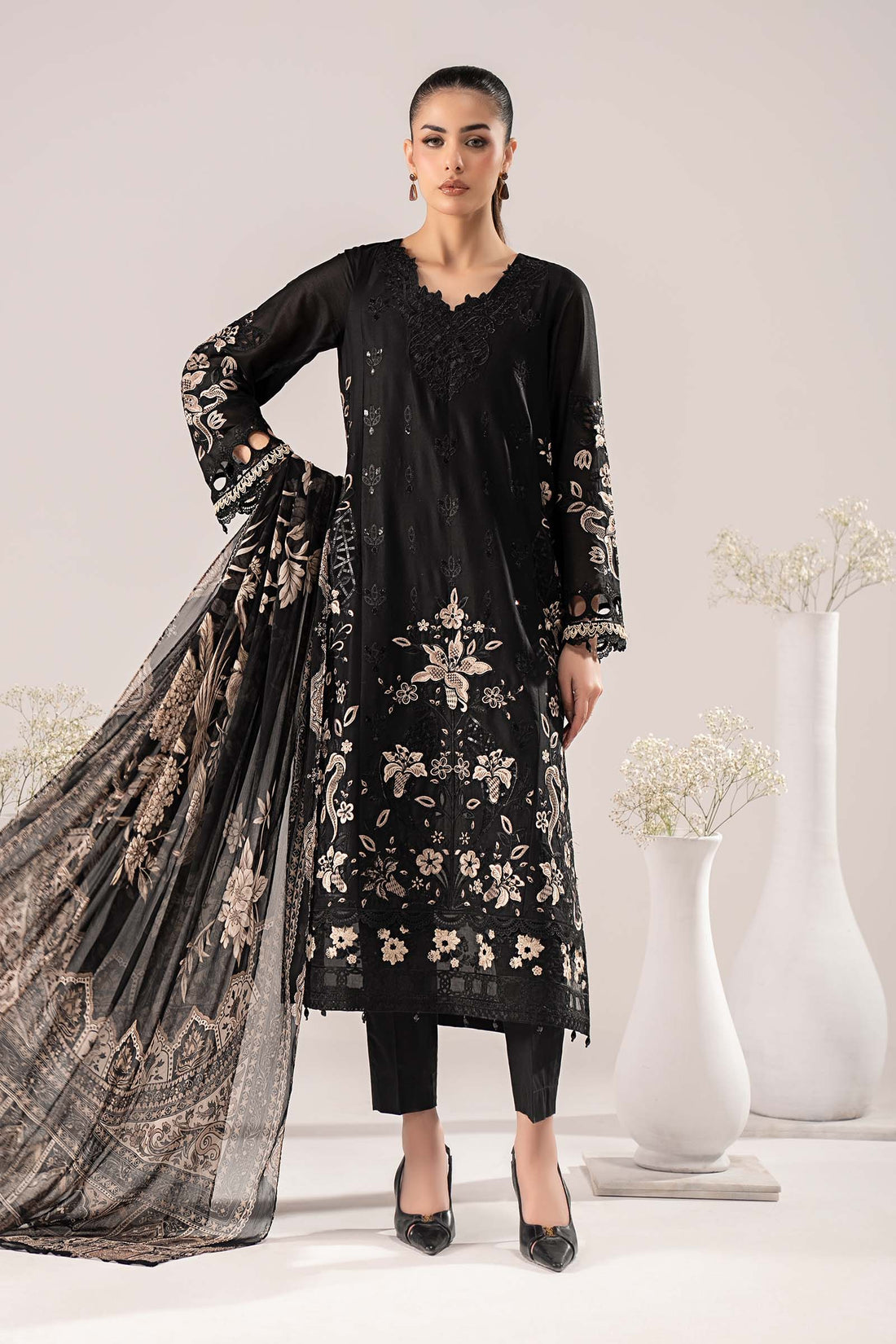 Maria B | Eid Collection 26 | 3 Piece Embroidered Lawn Suit