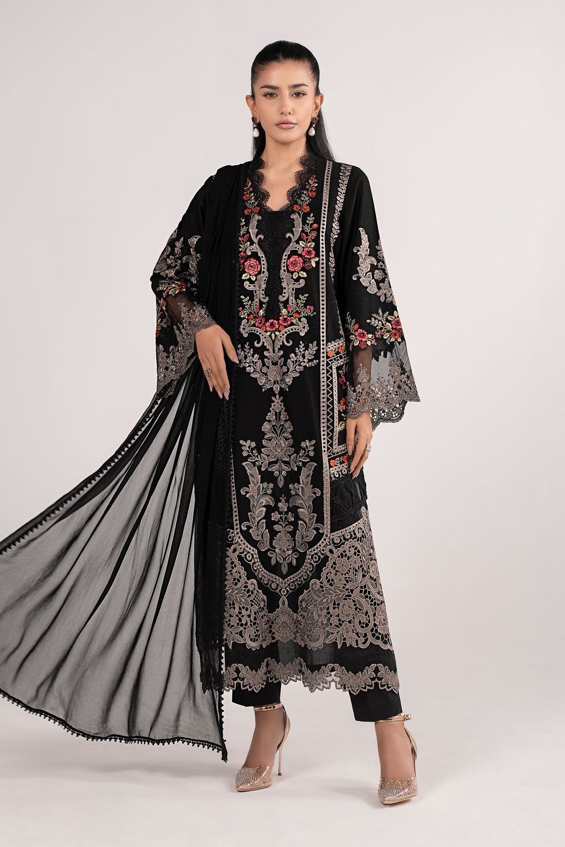 Maria B | Eid Collection 26 | 3 Piece Embroidered Lawn Suit