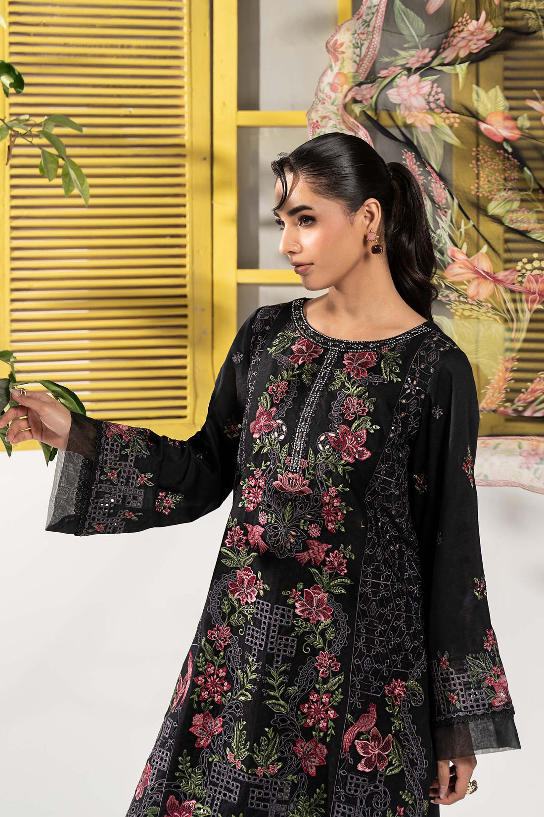 Maria B | Eid Collection 26 | 3 Piece Embroidered Dobby Lawn Suit
