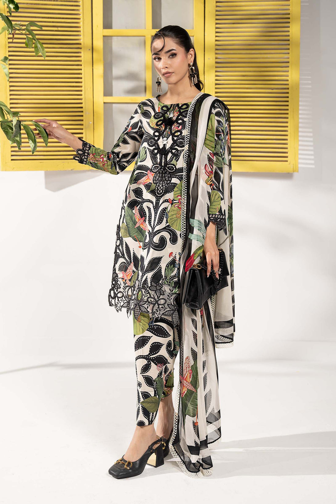Maria B | Eid Collection 26 | 3 Piece Embroidered Lawn Suit