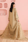 Maria B | Pre Fall Dresses | 3 Piece Embroidered Dobby Suit Coffee