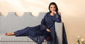 Maria B | Luxury Winter Pret 25 | DW-PF25-07-Blu