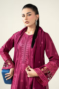 Maria B | Luxury Winter Pret 25 | DW-PF25-23-Magenta