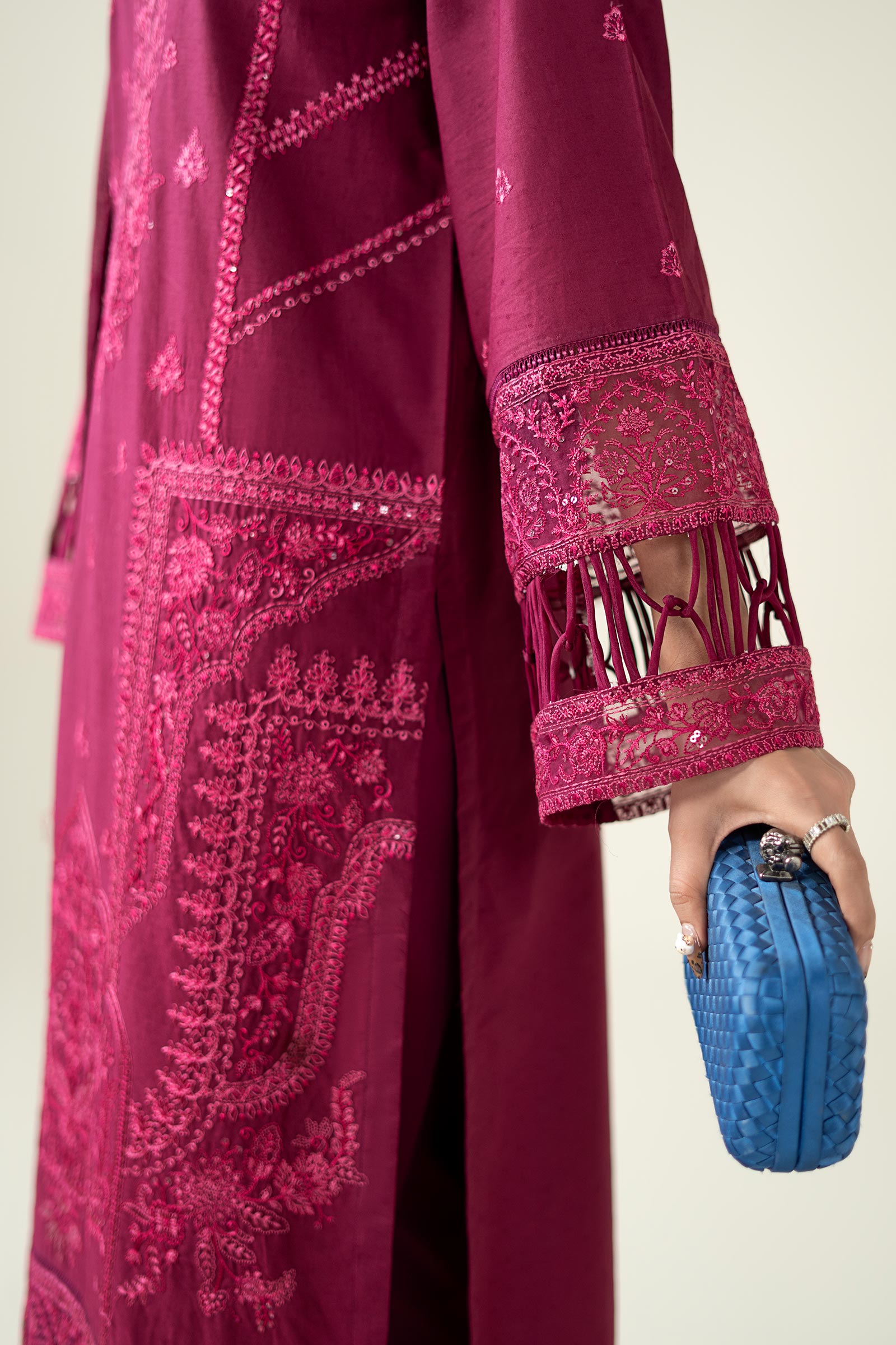 Maria B | Pre Fall Dresses | 3 Piece Embroidered Dobby Suit PP