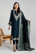 Maria B | Luxury Winter Pret 25 | DW-W24-102R1-Blue