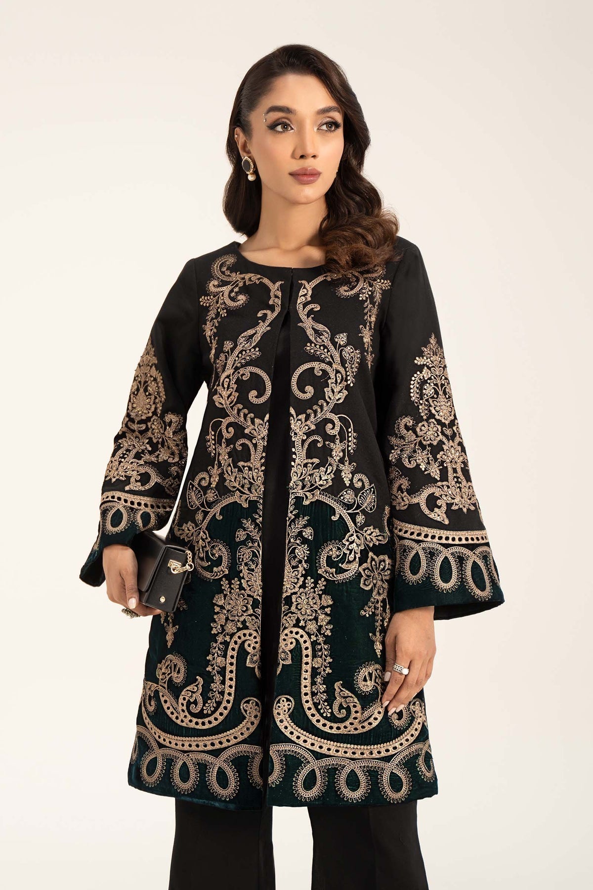 Maria B | Casual Pret 2024 | Khaddar Suit | DW-W24-113