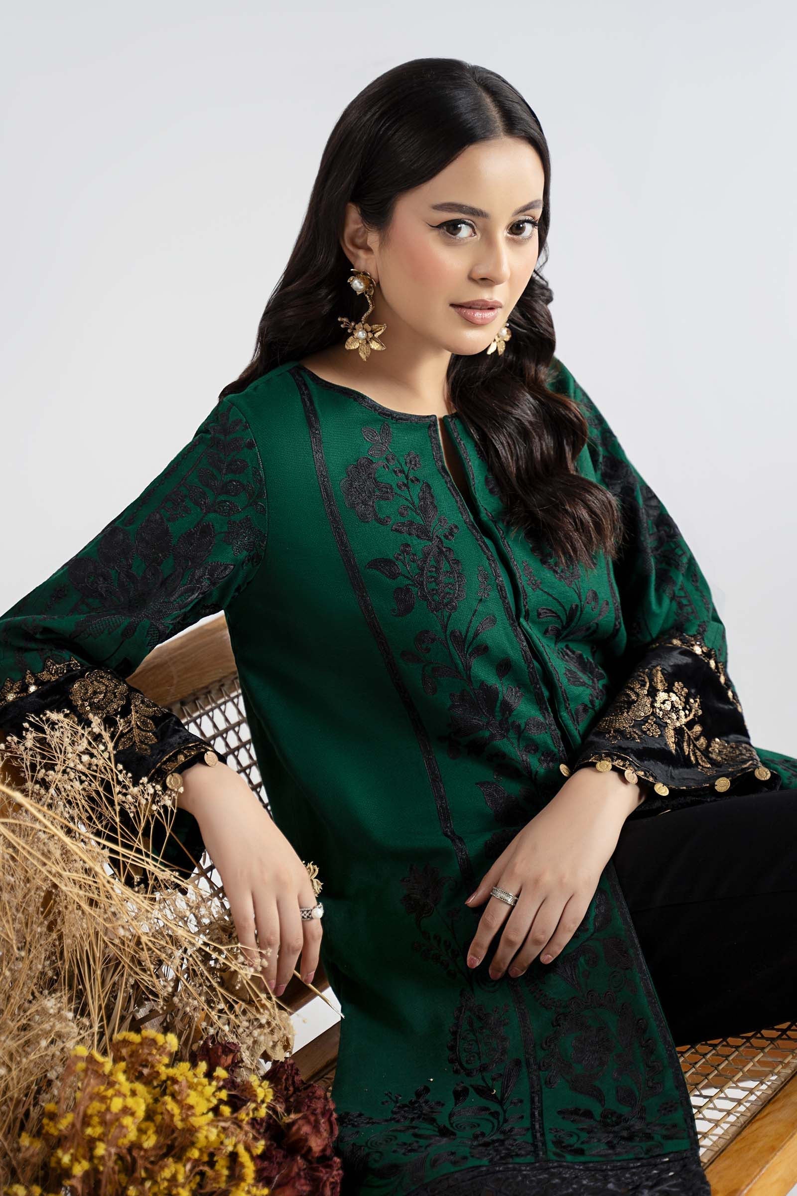 Maria B | Pre Fall 25 | DW-W25-18-Green