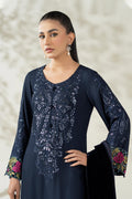Maria B | Pre Fall Dresses | 3 Piece Embroidered Linen Suit VV