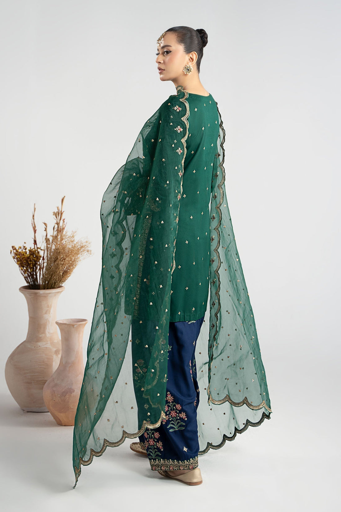 Maria B | Luxury Winter Pret 25 | DW-W25-27-Green