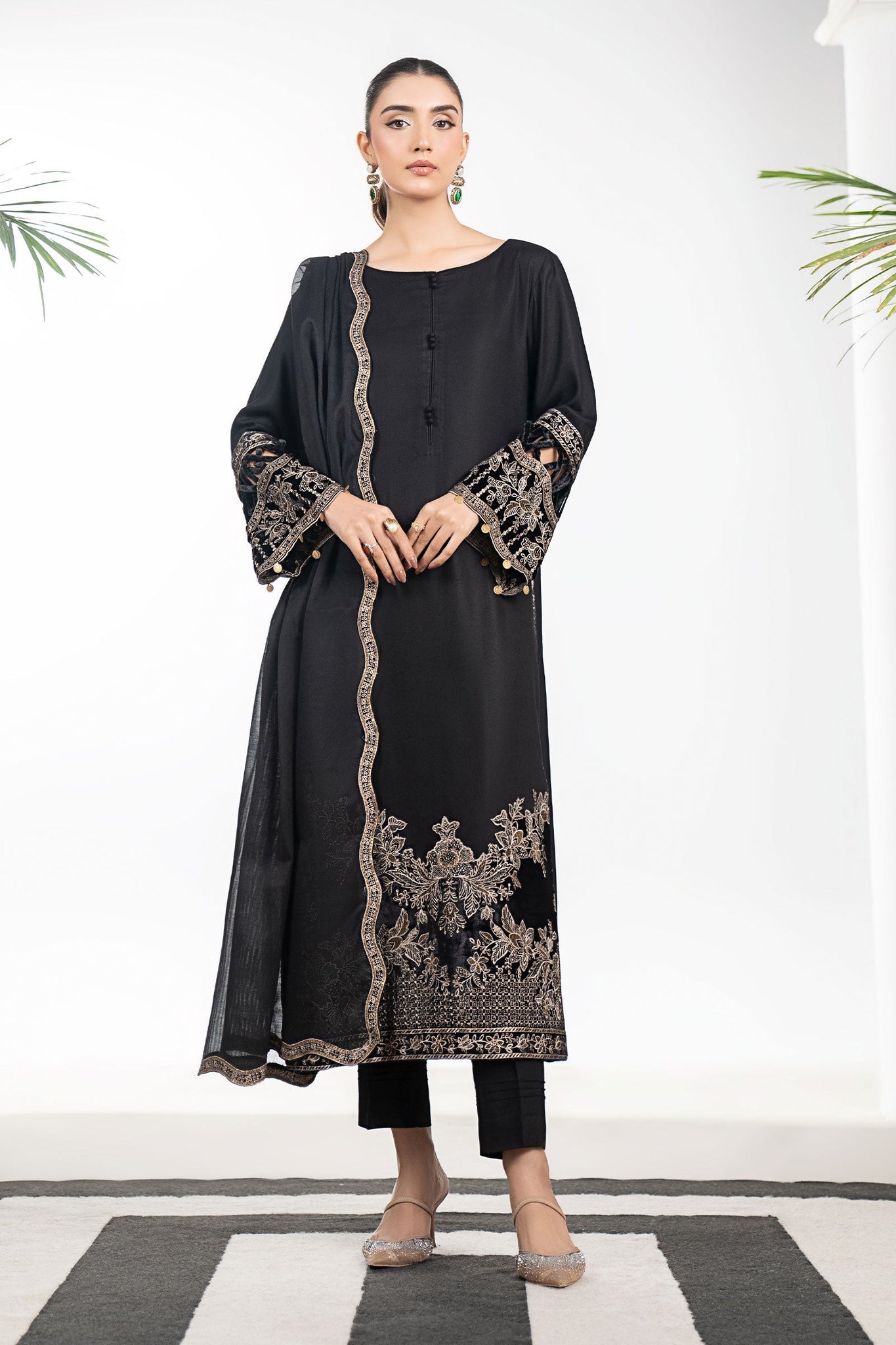 Maria B | Pre Fall 25 | DW-W25-48-Black