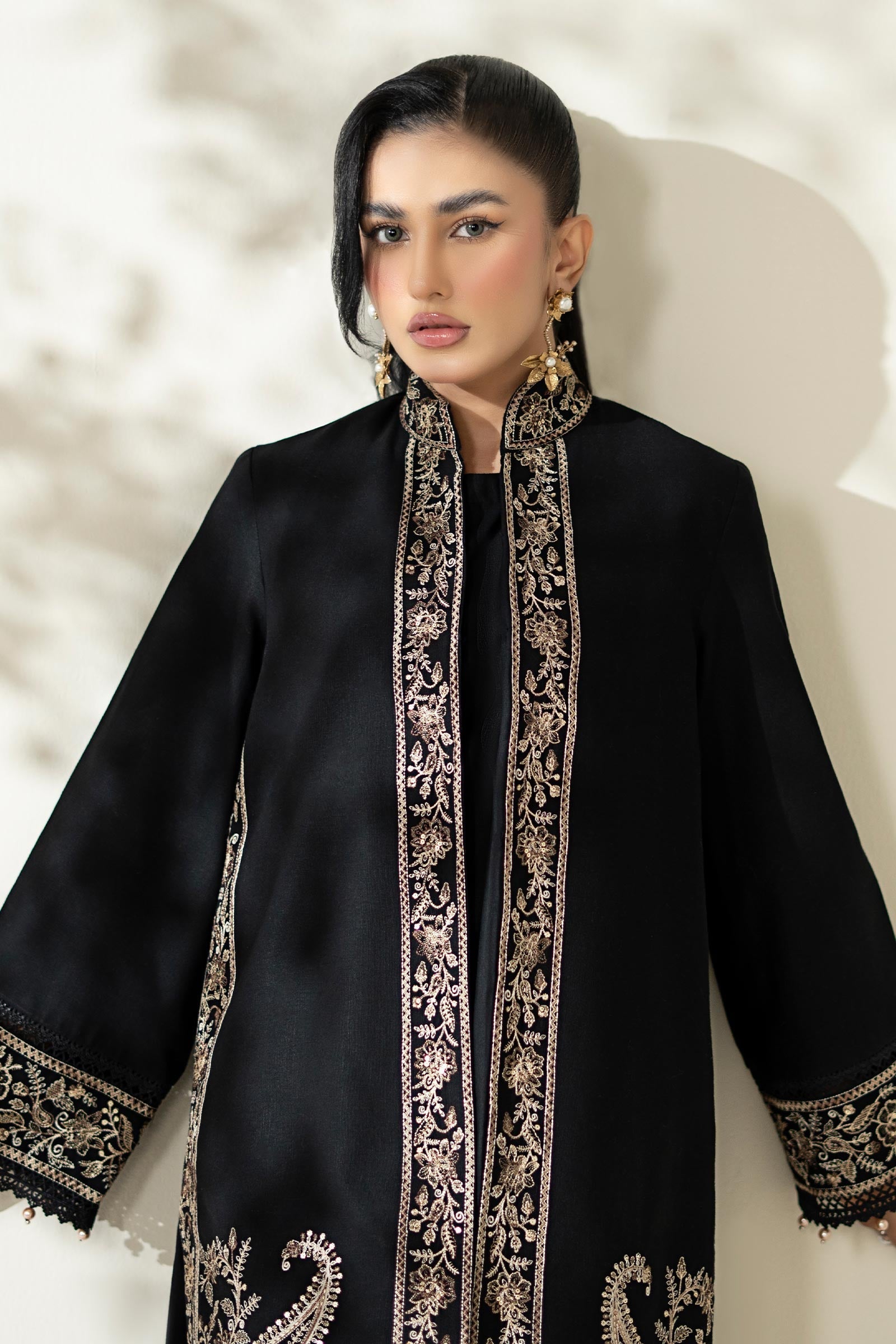 Maria B | Luxury Winter Pret 25 | DW-W25-49-Black