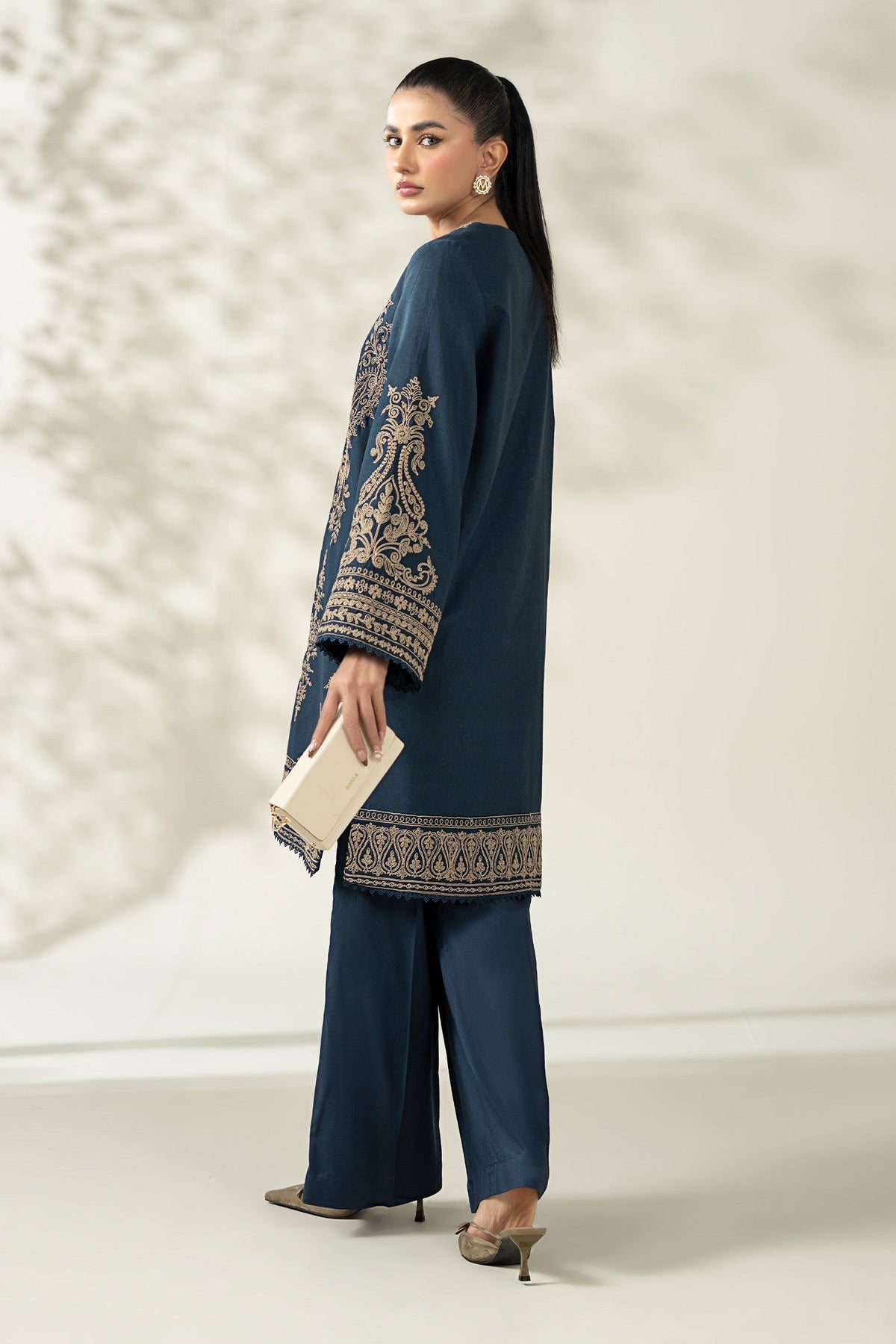 Maria B | Luxury Winter Pret 25 | DW-W25-58-Blue