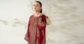 Maria B | Luxury Winter Pret 25 | DW-W25-58-Maroon