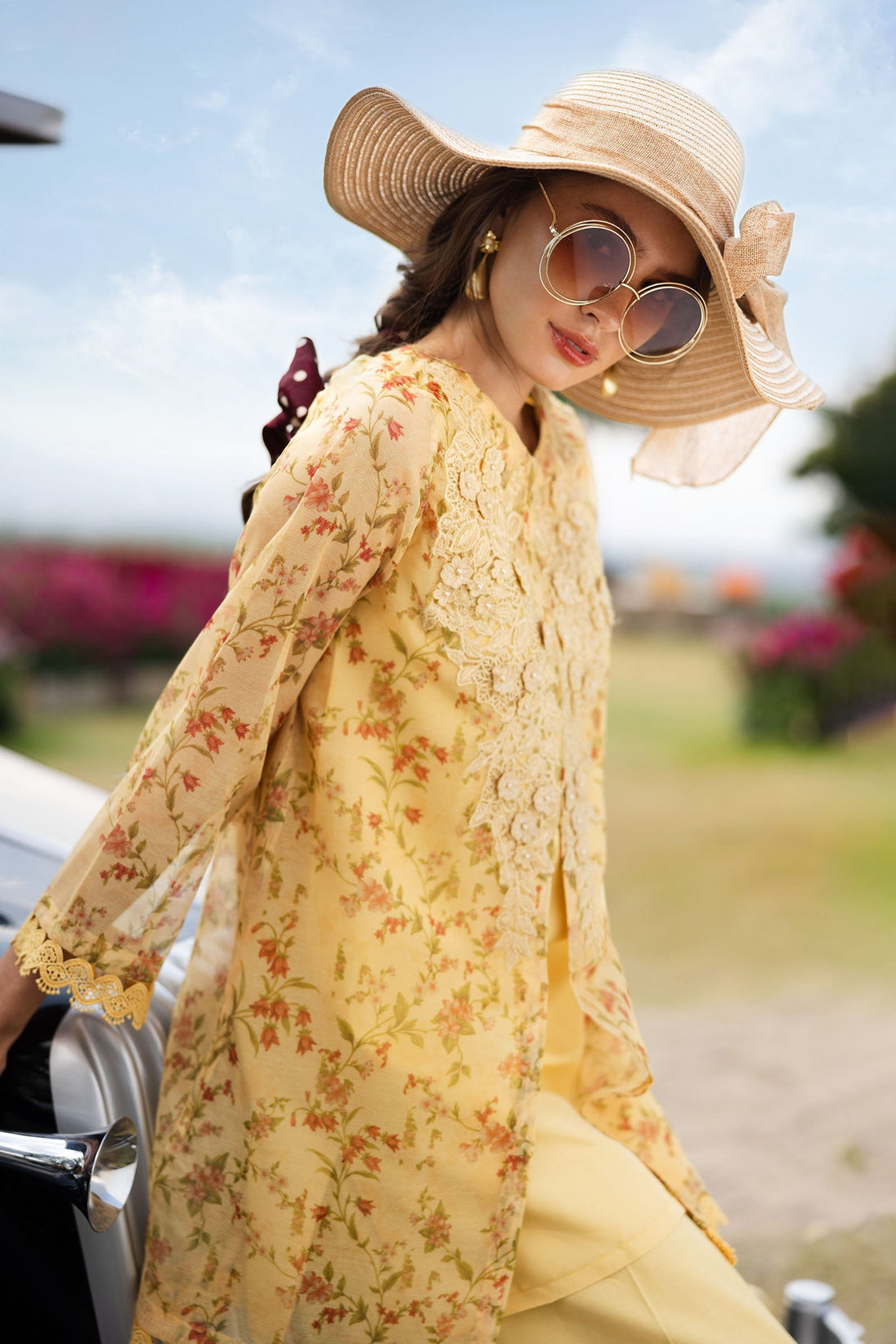 Maria B | Eid Collection 26 | 3 Piece Embroidered Cotton Net Suit