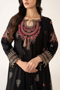 Maria B | Luxury Winter Pret 25 | DW-EF22-13R1-Black