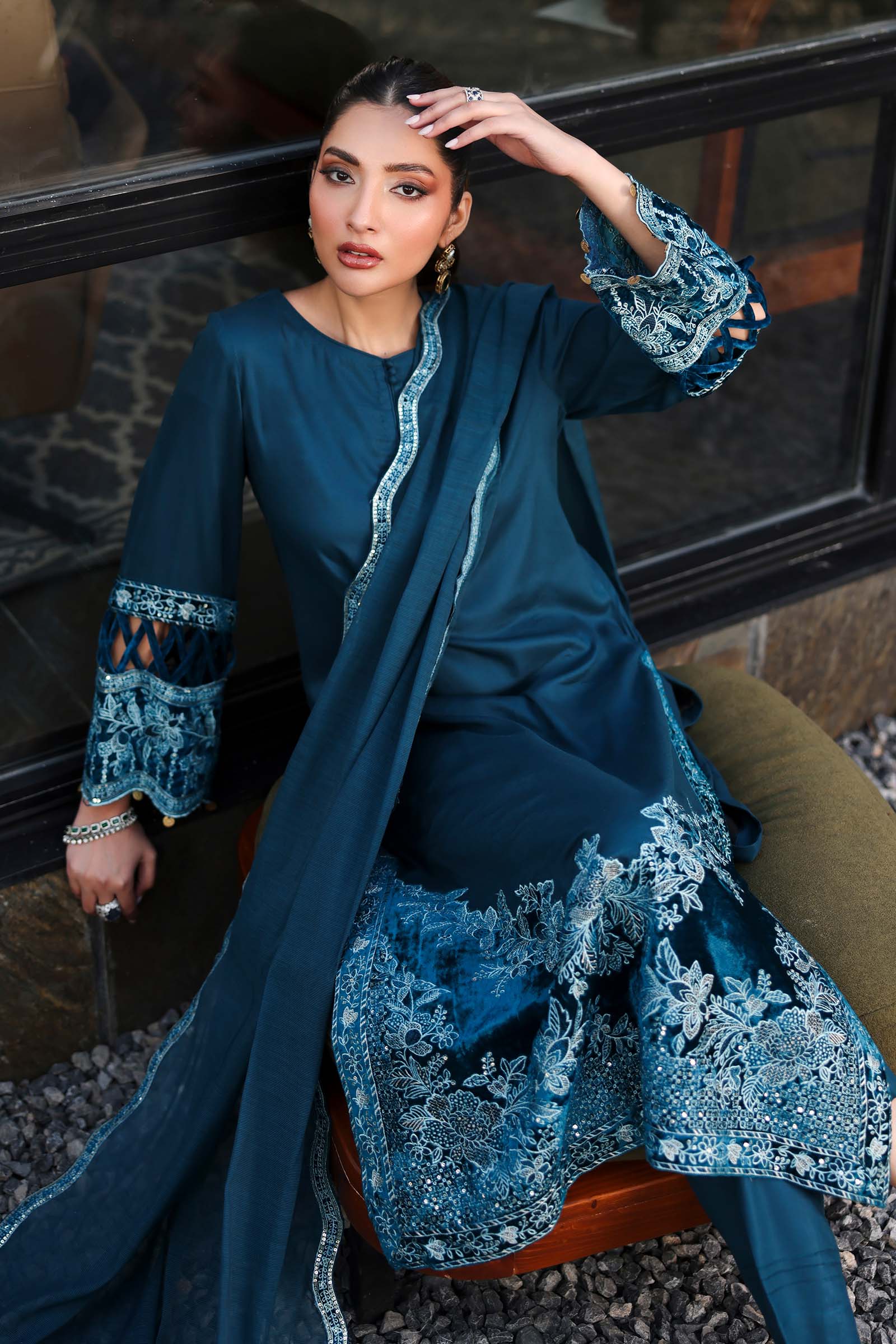 Maria B | Pre Fall 25 | DW-W25-48-Teal