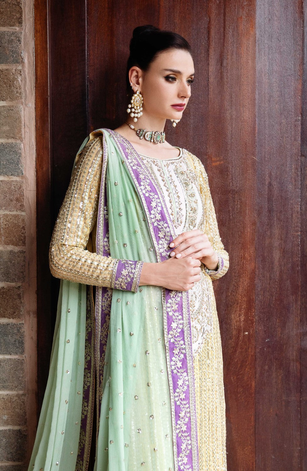Maryum N Maria | Azal Formals | CHIFFON DAEL - FS40011