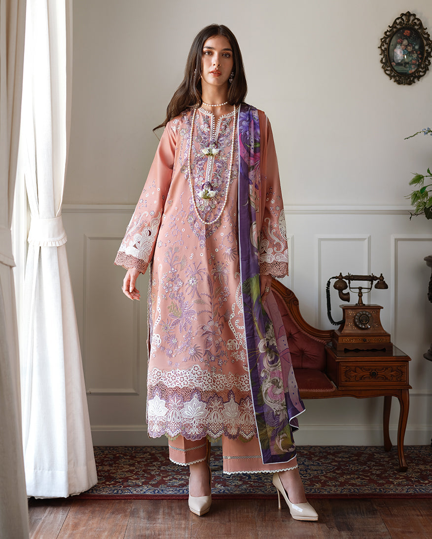 Mushq | Amoi Luxury Lawn | Daisy Chain