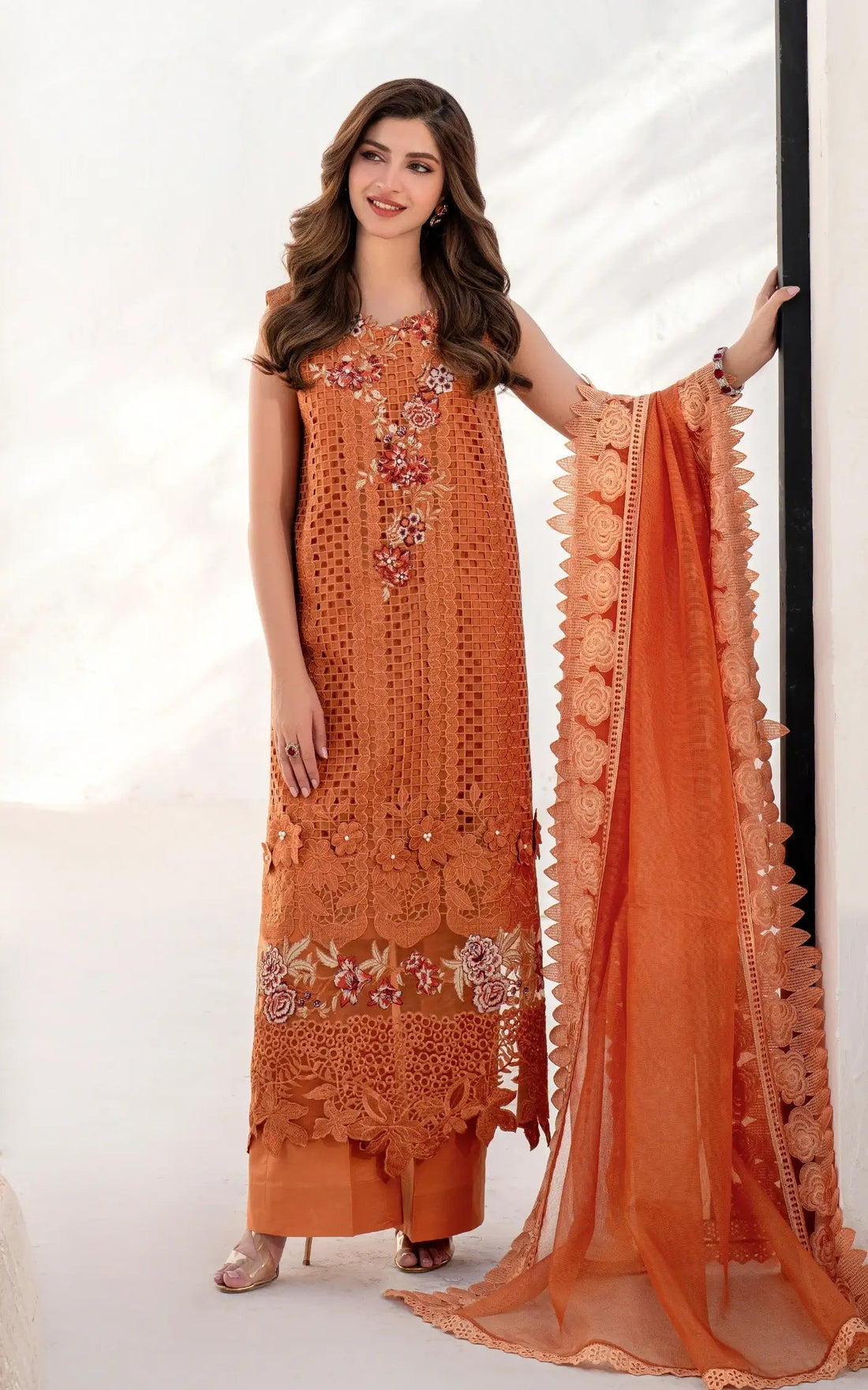 Asifa and Nabeel | Azalia Summer 25 | Day lily (AZL25-07) - House Of Zarish