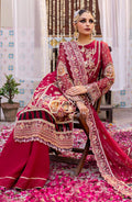 Zarin by Eleshia Embroidered Bamber 3Pc Suit D-08 Narina - House Of Anaya